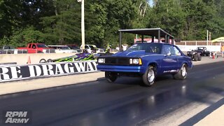 Chevy Malibu Drag Racing | OSCA Outlaw Races at Kil Kare