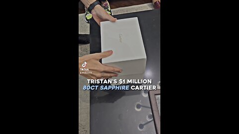 Tristan's $1 Million 80 Ct Sapphire Cartier