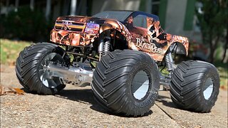 Bari Builds Custom 1/5 Scale Solid Axle Monster Truck Unboxing