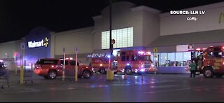 Fire forces Walmart in west Las Vegas to evacuate