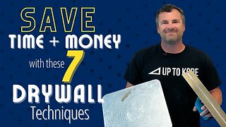 How to Save Money - 7 Drywall Techniques