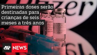 Brasil recebe primeiro lote da vacina Pfizer para crianças