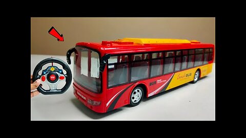 RC Modified Luxury Vs RC Modified Double Decker Bus Unboxing & Testing - Chatpat toy tv