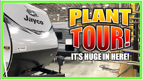 (Part 3 of 4) Jayco Plant Tour Jay Flight's MEGA Complex!