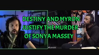 Destiny and Myron justify the murder of Sonya Massey