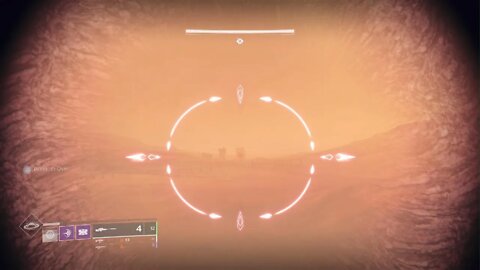 Destiny 2 - You can see the Mars towers from the top of The Spire Of the Watcher Spire.