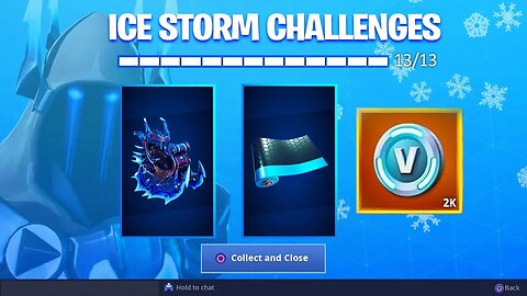 *NEW* ALL ICE STORM CHALLENGES UNLOCKED! (Fortnite: Free Rewards)