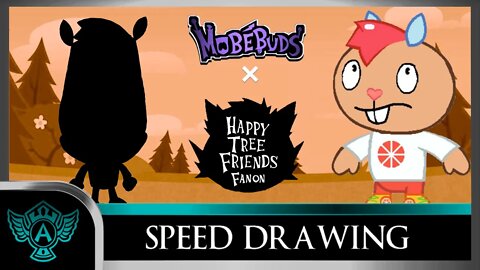 Speed Drawing: Happy Tree Friends Fanon - Roller | Mobebuds Style