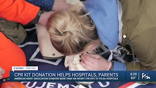 American Heart Association Donates CPR Kits to Tulsa Area Hospital