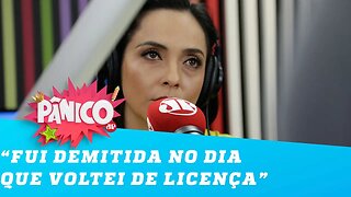 Izabella Camargo: 'Fui demitida da Globo no dia que voltei da licença médica'