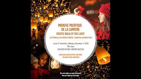 Promo: Marche pacifique de la lumière : Les femmes et les enfants d'abord | 21-12-20 avec Lady Rose