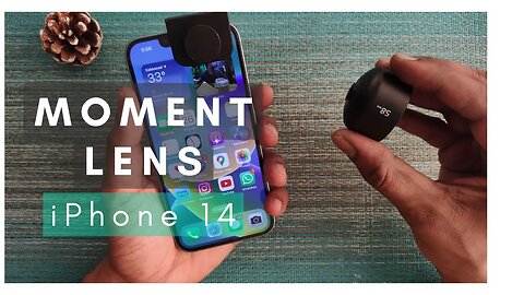 Do Moment tele 58mm lens and anamorphic 1.33X lens work on iPhone 13 & 14
