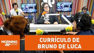 Edgard tira onda com currículo de Bruno de Luca!