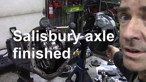 Salisbury axle finished