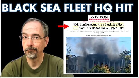 Russian Black Sea Fleet HQ HIT by Ukraine