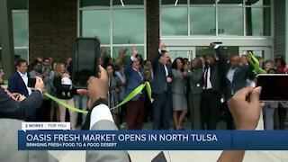 Oasis Fresh Market opens in north Tulsa