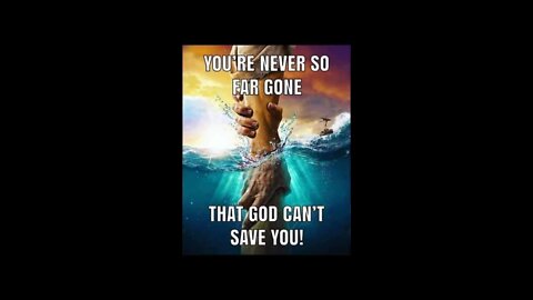 I SAY AGAIN YE MUST BE SAVED!!