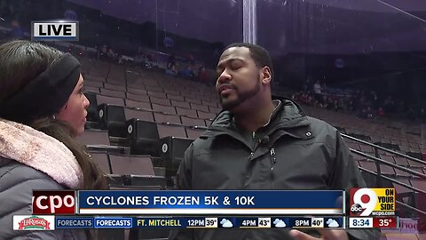 Runners brave cold for Cyclones 5K