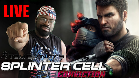 Splinter Cell: Conviction LIVE (FINALE!?)