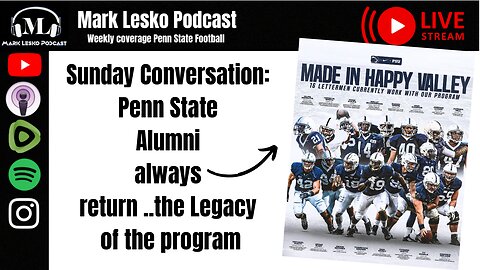 Sunday conversation: The legacy of Penn State #pennstatefootball