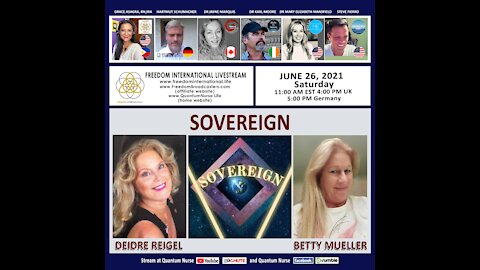 Deidre Reigel & Elizabeth "Betty" Mueller - "Sovereign: A Rock Anthem" @ QN Live