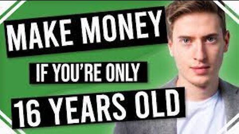 How to Make Money Online as a 16 Year Old - This really works!! (part 01)