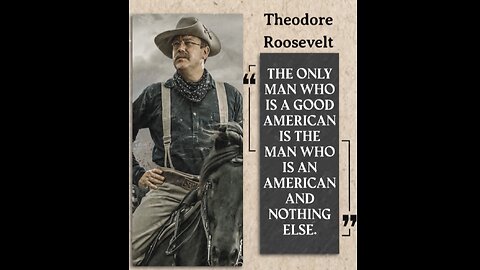 Teddy Roosevelt on the One Absolutely Certain Way of Bringing the United States to Ruin