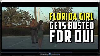 Florida Girl Gets Busted For DUI