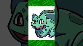 How to Draw a Bulbasaur FAST