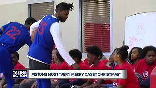 Pistons host "Very Merry Casey Christmas"