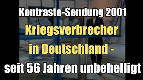 Kriegsverbrecher in Deutschland - seit 56 Jahren unbehelligt (Kontraste I 12.04.2001)