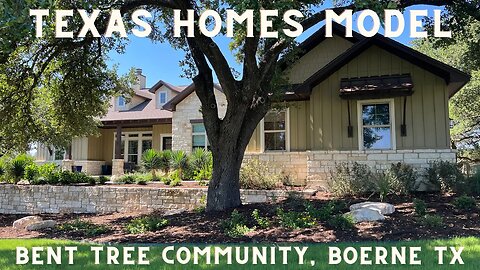Texas Homes Model, Plan 3245, Bent Tree Community, Boerne Tx
