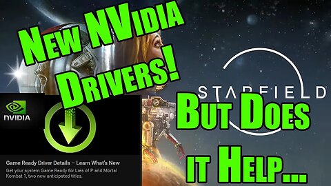 New NVidia Drivers! Let's Test Them with Starfield | RTX 2080 Super