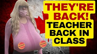 Giant Fake Boobs Teacher Returns