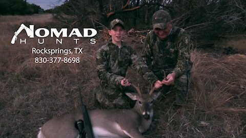 Deer hunting in Texas with Nomad Hunts (Youth Hunt)
