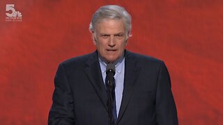 Franklin Graham, CEO of the Billy Graham Evangelistic Association, addresses the Republican National Convention - July 18, 2024