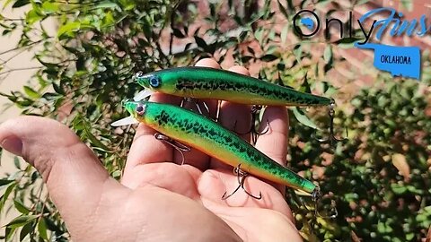 Made Some Pike Colored Baits For My Trip To Bismark North Dakota