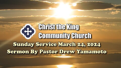 Palm Sunday Service March 24, 2024