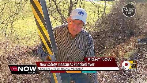 Resident wants guardrail to protect motorist