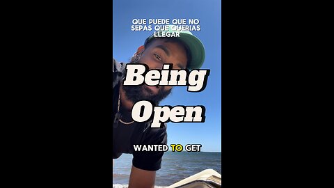 Being Open