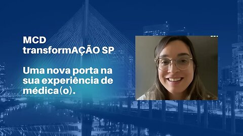 Evento MCD transformAÇÃO - Depoimento Dra. Mirla Amorim