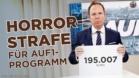 195.000 Euro Strafe für AUF1 !!!