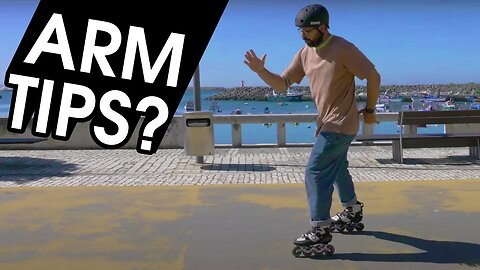 INLINE SKATING TIPS - WHAT TO DO WITH YOUR ARMS?