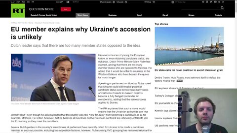Dutch PM explains why Ukraine's accession is unlikely