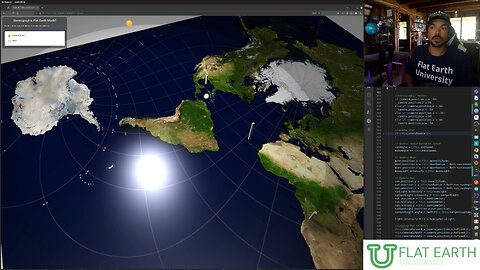 Stereographic Flat Earth Model (accurate geography, south pole circumnavigation, no firmament)