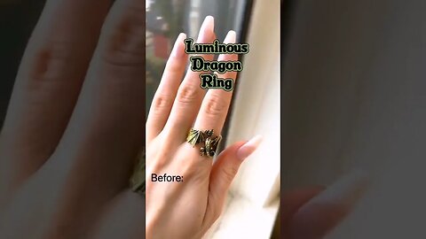 Luminous Dragon Ring