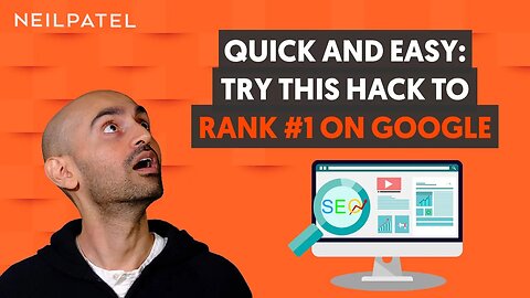 One Quick Hack to Rank #1 of Google