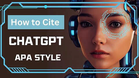 How to Cite ChatGPT APA Style