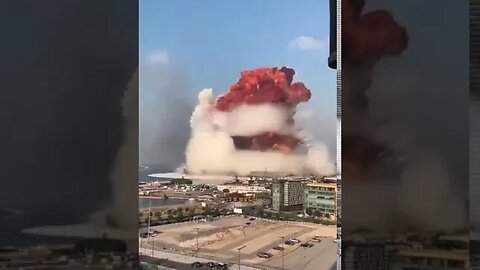 Beirut Lebanon explosion from different angles and the aftermath