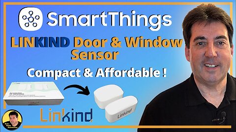 Affordable SmartThings Sensors - Linkind Zigbee Door & Window Sensor